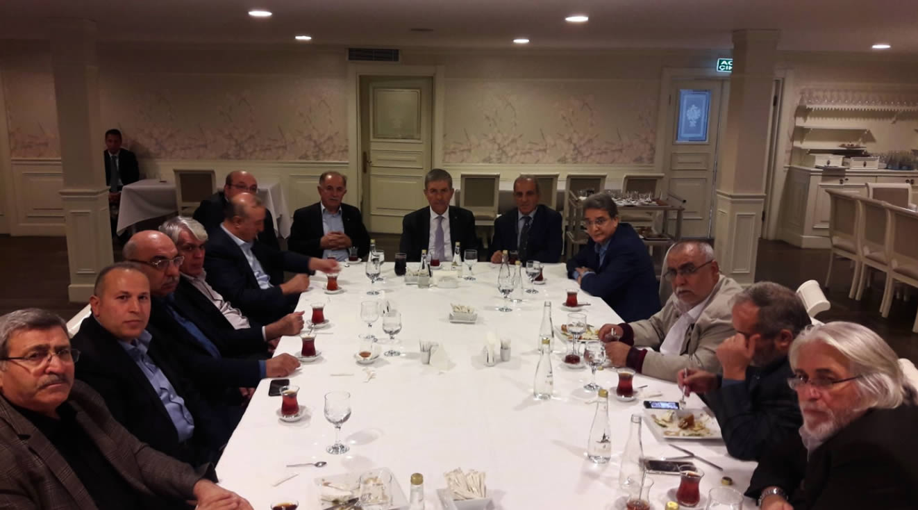 Sağlık Bakanı Dr Ahmet Demircan Erunim Mttb Der yönetim kurulu üyeleri ile İstanbul Florya Sosyal tesislerinde...